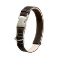 Karlie Buffalo Ultra Halsband - Schwarz/Hellbeige - 40 mm / 55-75 cm