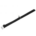 Karlie Halsband Buffalo aus Kalbsleder - Schwarz - 24 cm/10 mm