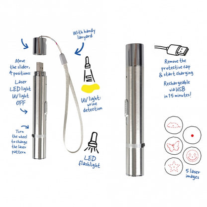 Duvoplus 7 in 1 LED-Laserpointer