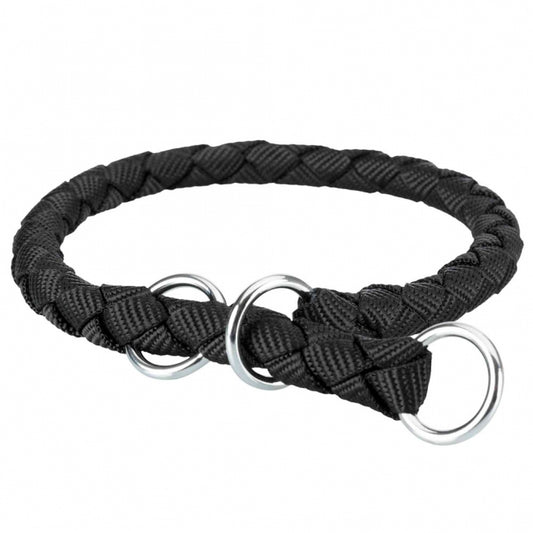 Trixie Cavo Zug-Stopp-Halsband - schwarz - 30-36 cm/ø 12 mm