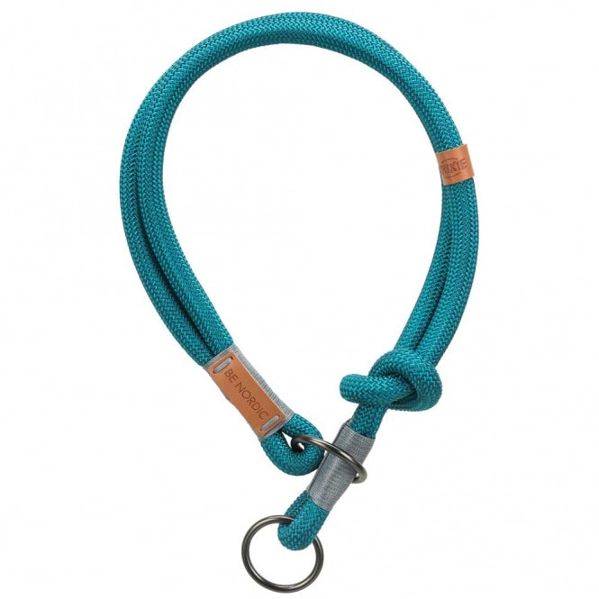 Trixie BE NORDIC Zug-Stopp-Halsband - petrol - 30 cm