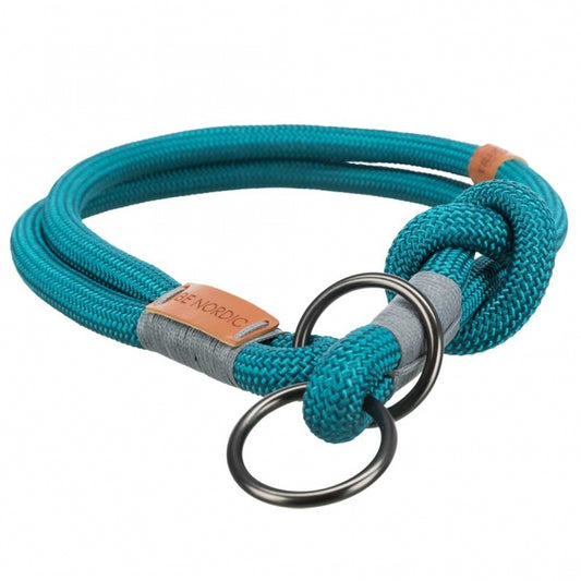 Trixie BE NORDIC Zug-Stopp-Halsband - petrol - 30 cm