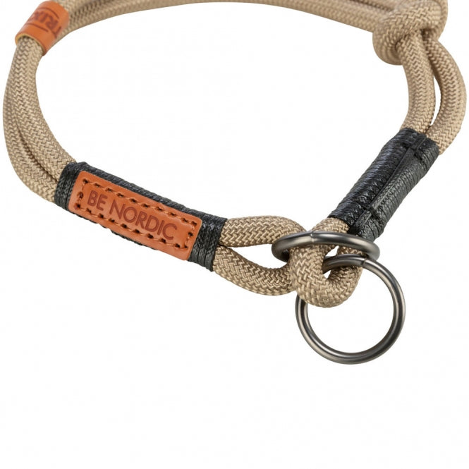 Trixie BE NORDIC Zug-Stopp-Halsband - sand - 45 cm