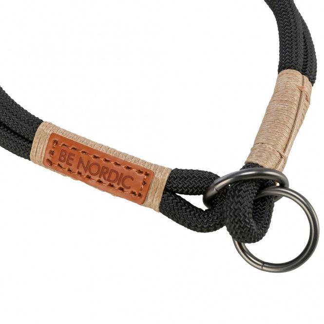 Trixie BE NORDIC Zug-Stopp-Halsband - schwarz - 30 cm