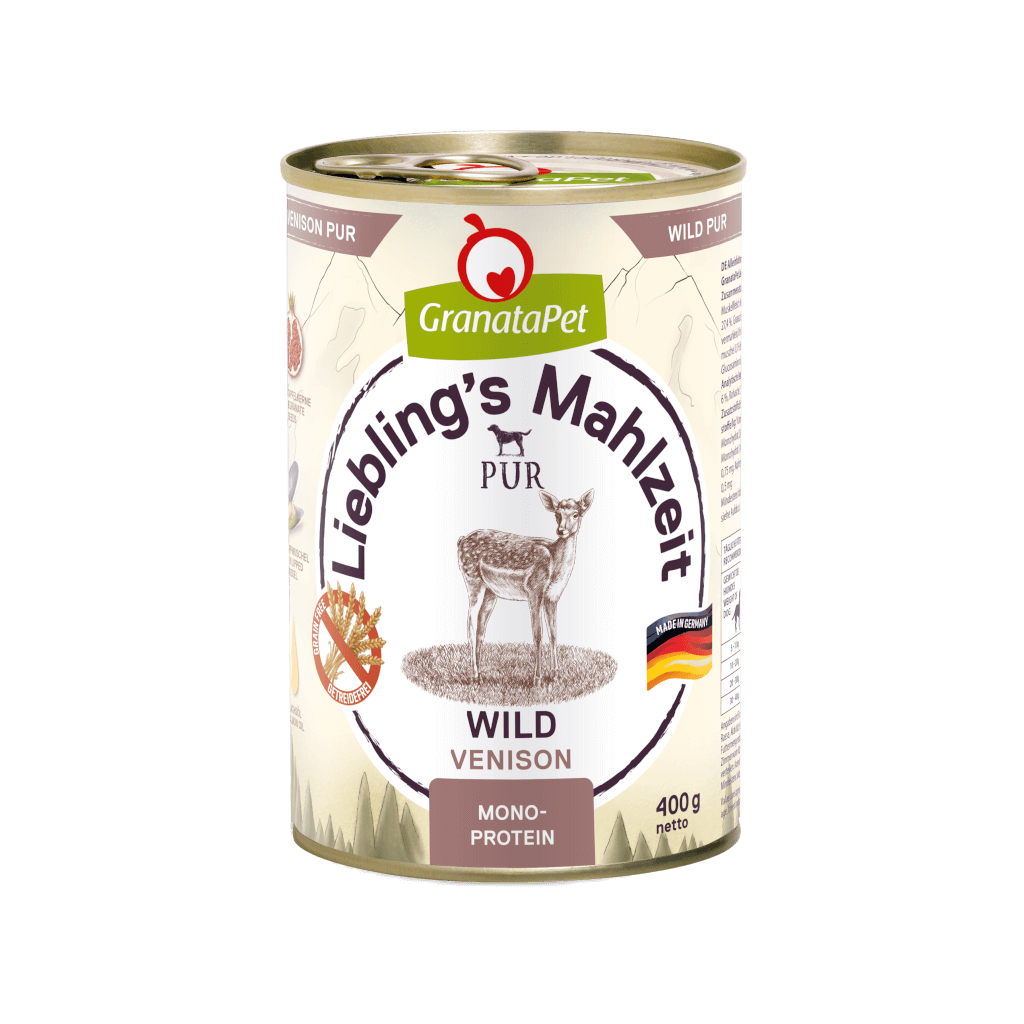 GranataPet Lieblings Mahlzeit Wild PUR - 6x400g