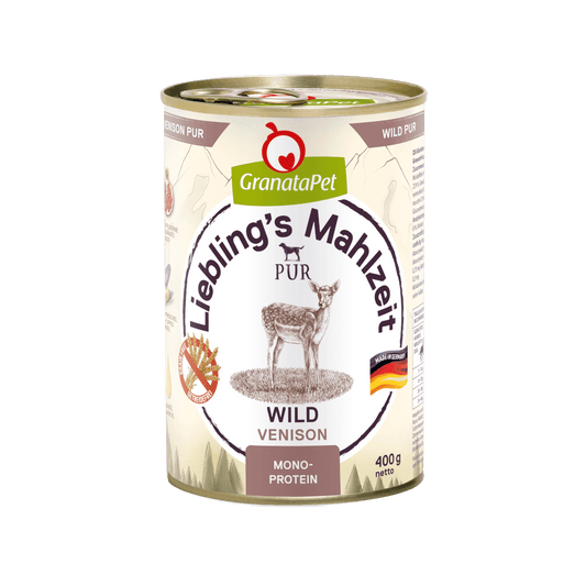 GranataPet Lieblings Mahlzeit Wild PUR - 6x400g