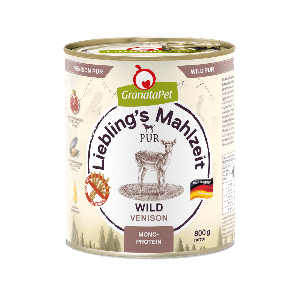 GranataPet Lieblings Mahlzeit Wild PUR - 6x800g