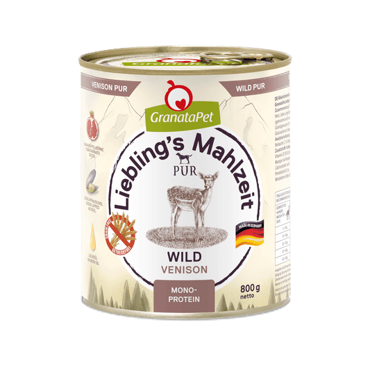 GranataPet Lieblings Mahlzeit Wild PUR - 6x800g