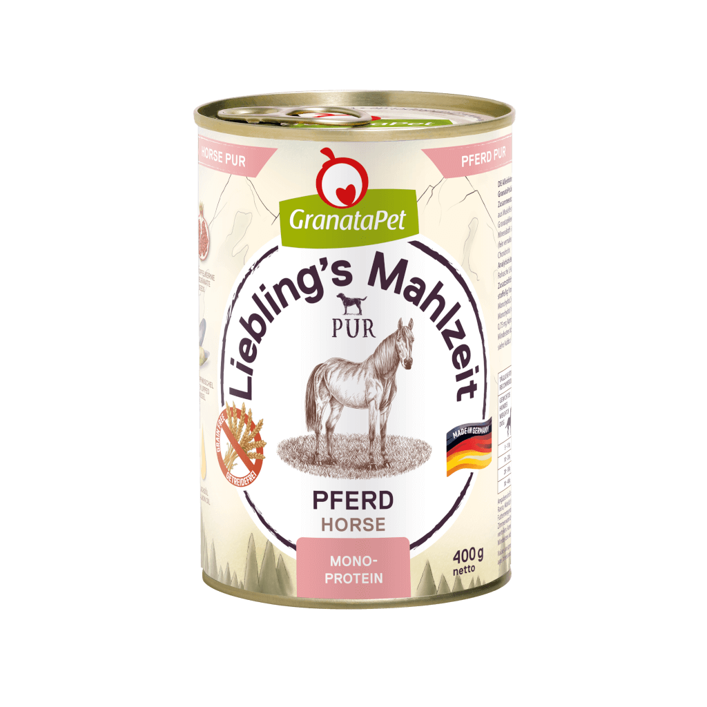 GranataPet Lieblings Mahlzeit Pferd PUR Sensitive - 6x400g