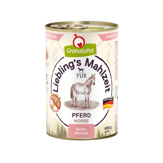 GranataPet Lieblings Mahlzeit Pferd PUR Sensitive - 6x400g