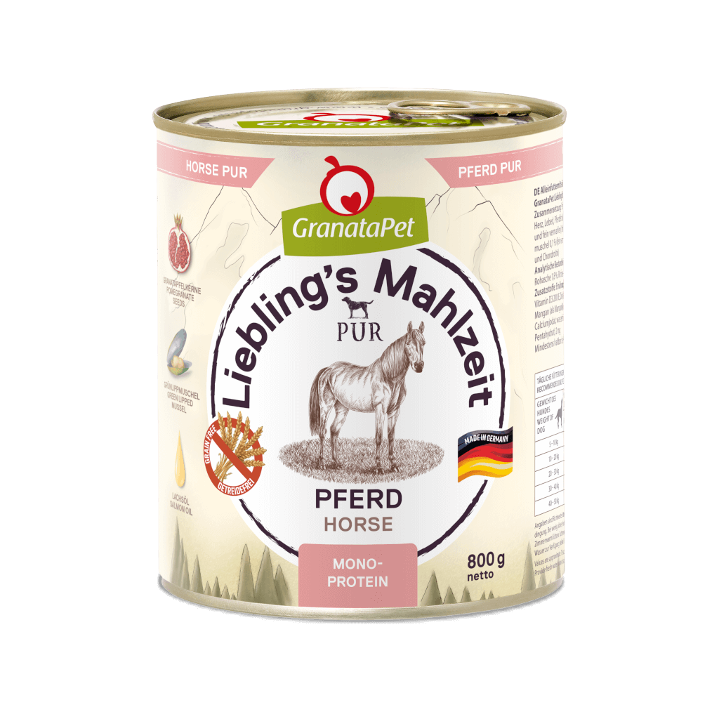 GranataPet Lieblings Mahlzeit Pferd PUR Sensitive - 6x800g