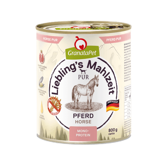 GranataPet Lieblings Mahlzeit Pferd PUR Sensitive - 6x800g