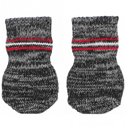 Trixie Hundesocken - Grau - L-XL