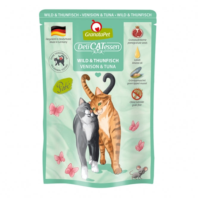 GranataPet Delicatessen Pouch Wild & Thunfisch 85g