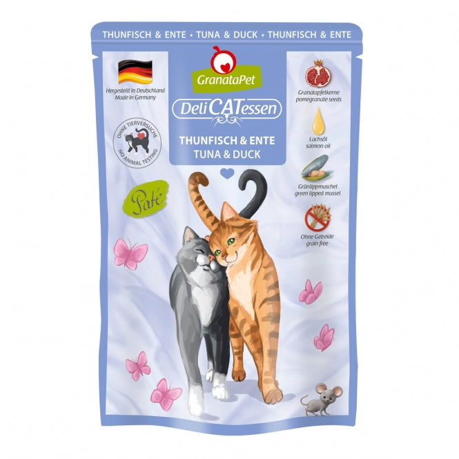 GranataPet Delicatessen Pouch Thunfisch & Ente 85g