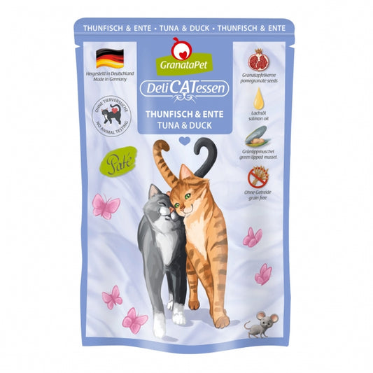 GranataPet Delicatessen Pouch Thunfisch & Ente 85g