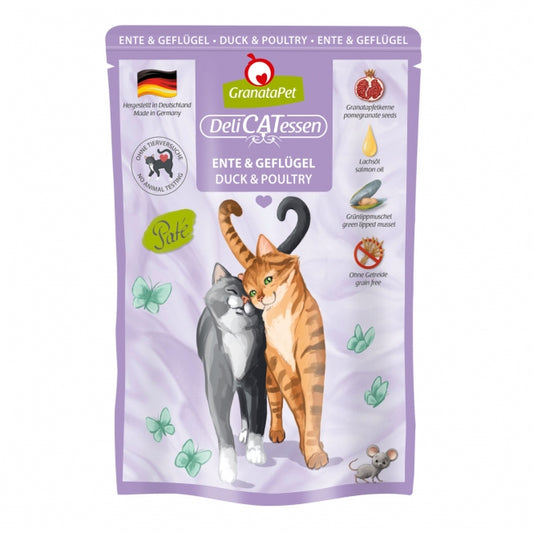 GranataPet Delicatessen Pouch Ente & Geflügel 85g