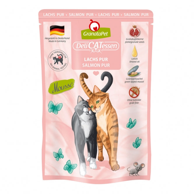 GranataPet Delicatessen Pouch Lachs PUR 85g