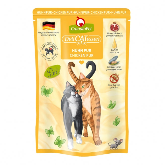 GranataPet Delicatessen Pouch Huhn PUR 85g