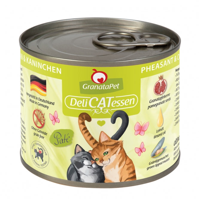 GranataPet Delicatessen Dose Fasan & Kaninchen - 6x200g