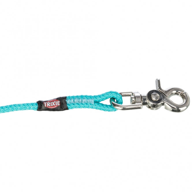 Trixie Schleppleine, rund aus Segeltau mit Trigger Snap Hook - ozean - 10 m