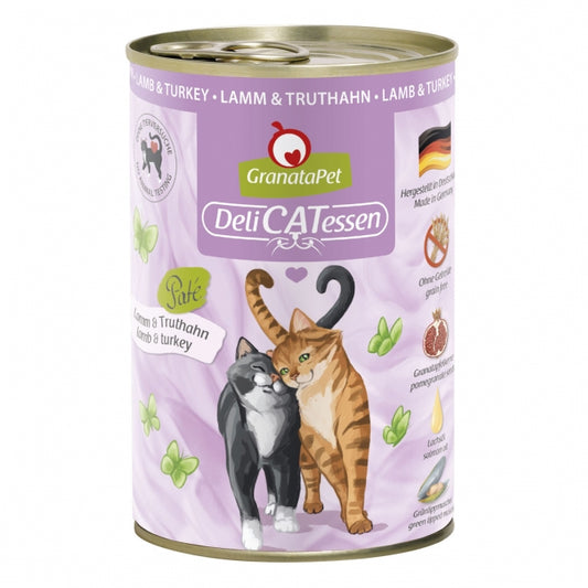 GranataPet Delicatessen Dose Lamm & Truthahn - 6x400g