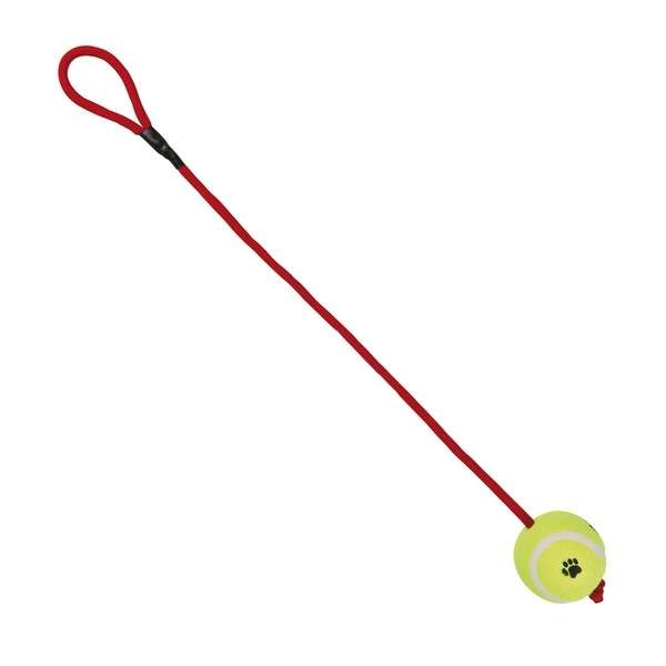 Trixie Tennisball am Seil - 6 cm / 50 cm