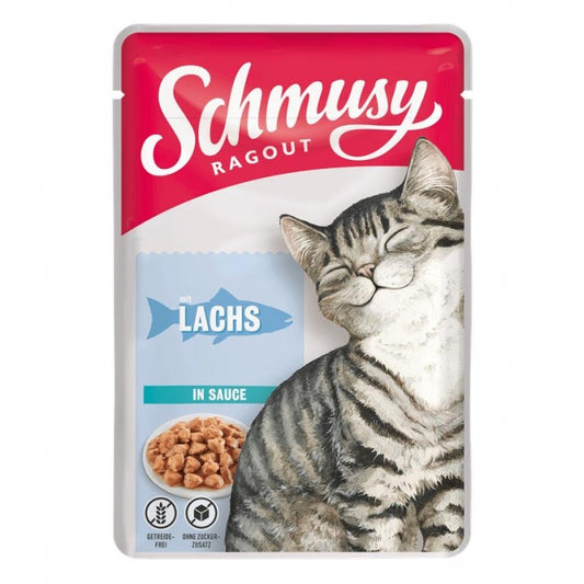 Schmusy Ragout mit Lachs in Sauce 22x100g