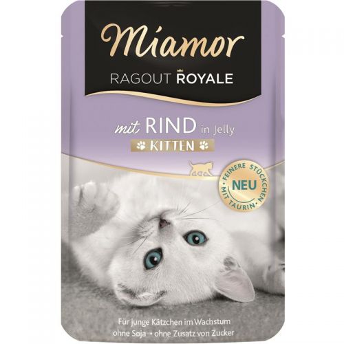 Miamor Ragout Royale Kitten 22x100g - Rind