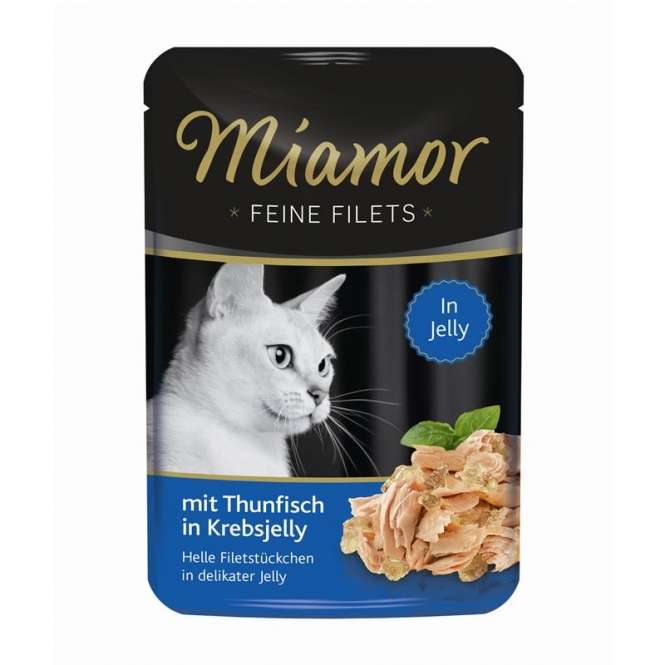 Miamor Feine Filets Thunfisch in Krebsjelly 24x100g