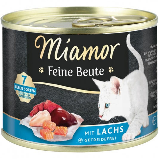 Miamor Feine Beute Lachs - 12x185g