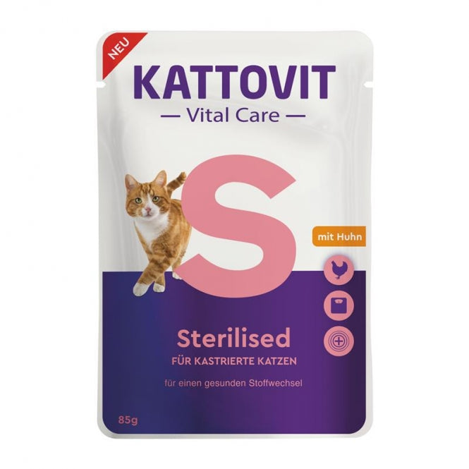 Kattovit PB Vital Care Sterilised 24x85g