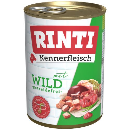 Rinti Kennerfleisch Wild - 24x400g