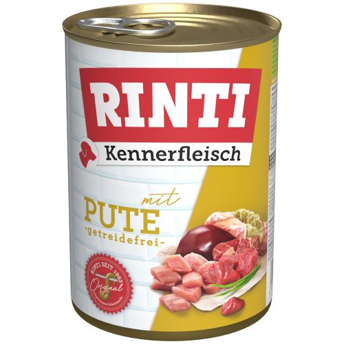 Rinti Kennerfleisch Pute - 24x400g