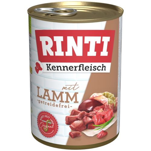 Rinti Kennerfleisch Lamm - 24x400g