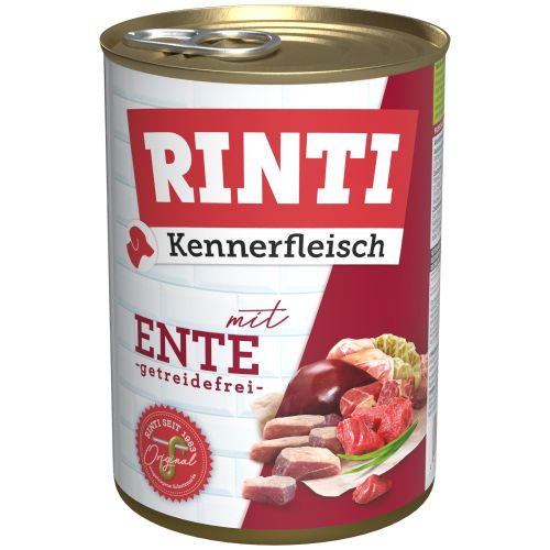 Rinti Kennerfleisch Ente - 24x400g