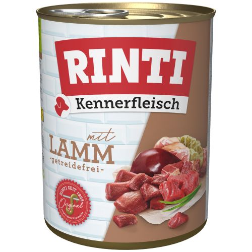 Rinti Kennerfleisch Lamm - 12x800g