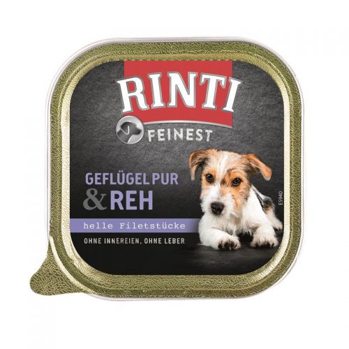 Rinti Feinest Geflügel Pur & Reh 11x150g