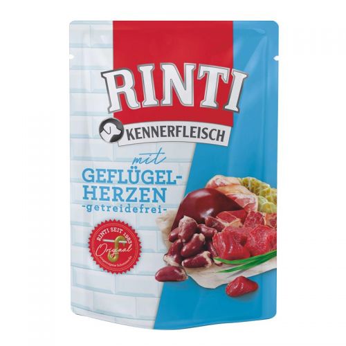 Rinti Kennerfleisch Frisch Geflügelherzen 10x400g