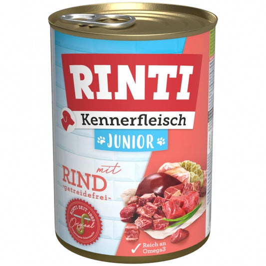 Rinti Kennerfleisch Junior Rind 12x400g