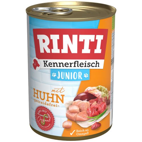 Rinti Kennerfleisch Junior Huhn 12x400g