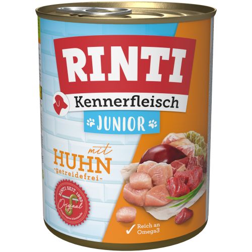 Rinti Kennerfleisch Junior Huhn 12x800g