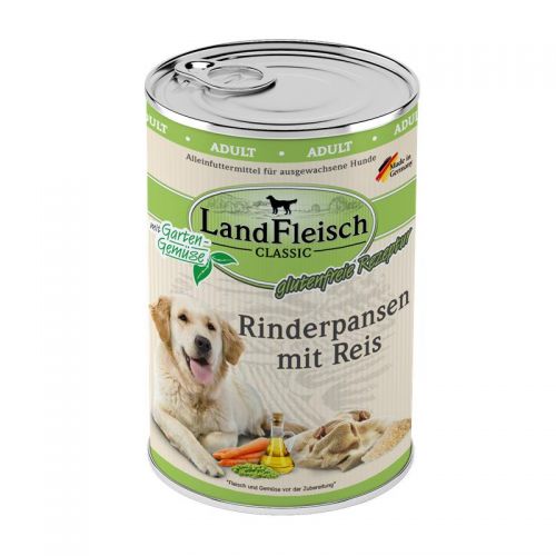 Landfleisch Classic Rinderpansen mit Reis & Gartengemüse - 6x400g