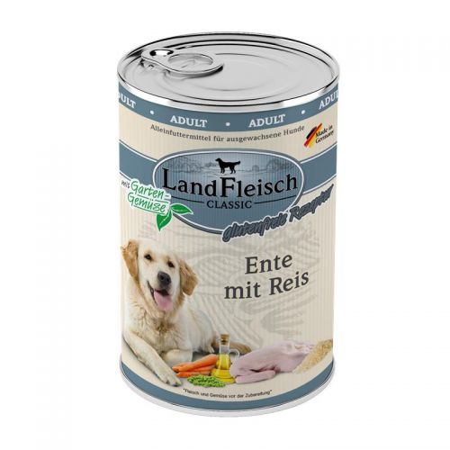 Landfleisch Classic Ente mit Reis & Gartengemüse - 6x400g