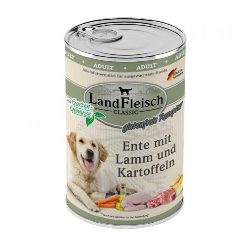 Landfleisch Classic Ente mit Lamm & Kartoffeln - 6x400g