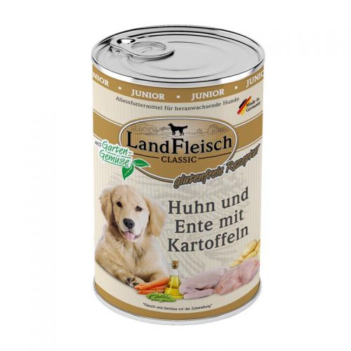 Landfleisch Classic Junior Huhn, Ente & Kartoffeln mit Gartengemüse - 6x400g