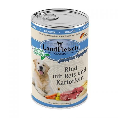 Landfleisch Classic Senior Rind mit Kartoffeln & Gartengemüse 6x400g