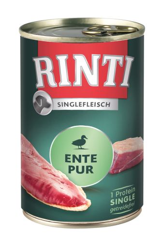 Rinti Singlefleisch Exclusive Ente Pur 12x400g