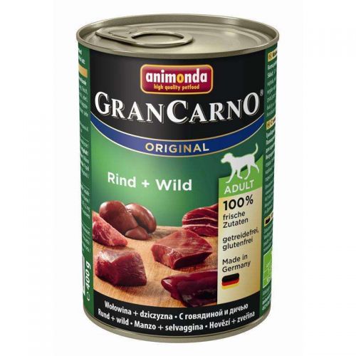 Animonda GranCarno Adult Rind & Wild 6x400g