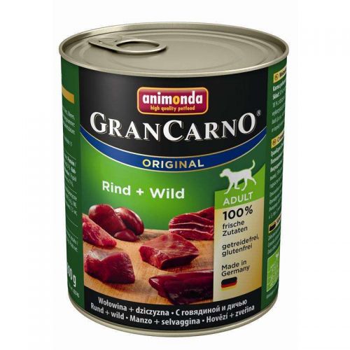 Animonda GranCarno Adult Rind & Wild 6x800g